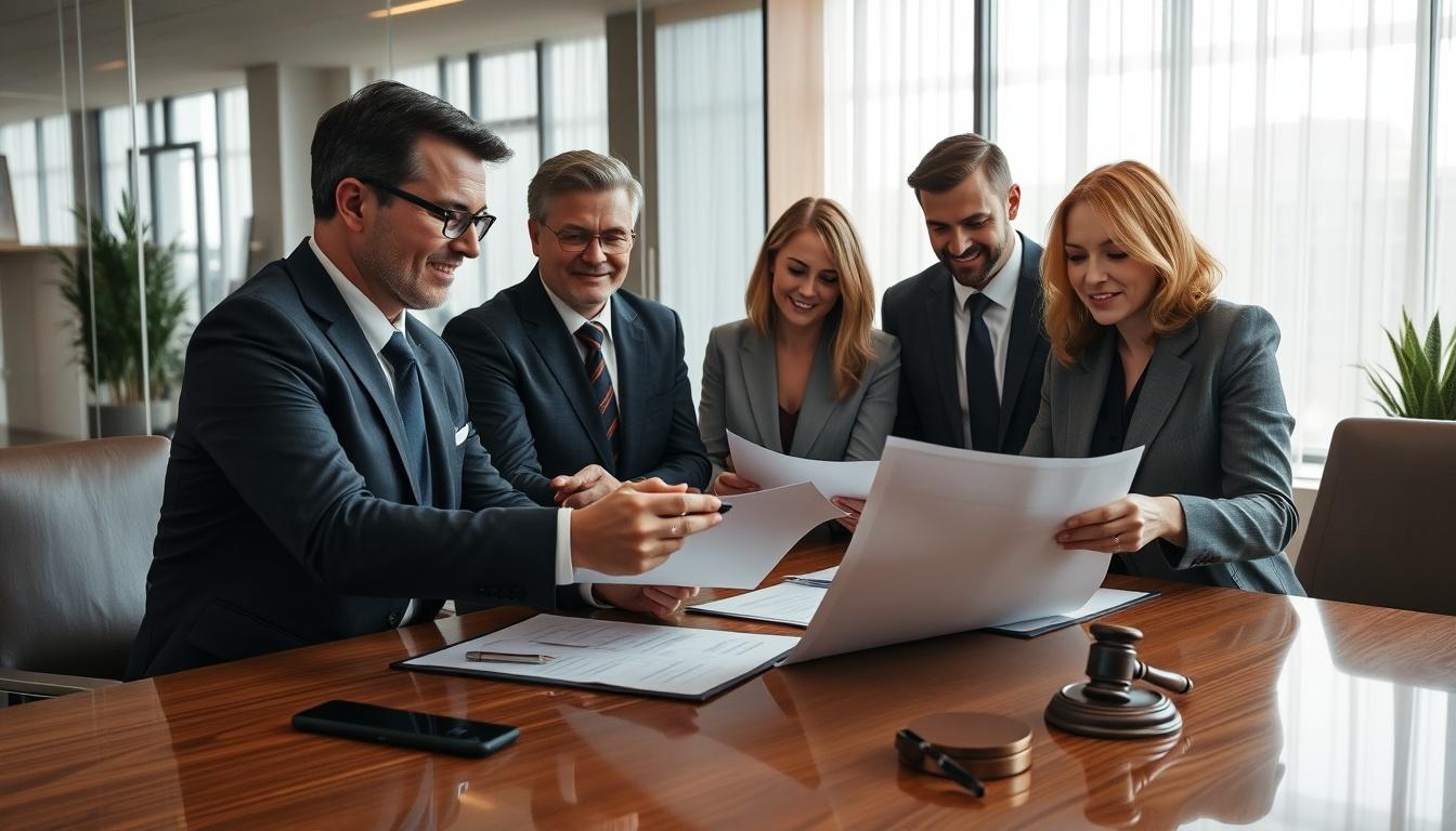 Senior legal support team
